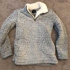 Comfy sherpa pullover